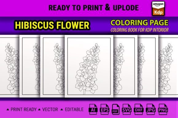 Delphinium Flower Coloring Page Graphics and Coloring Pages Amp