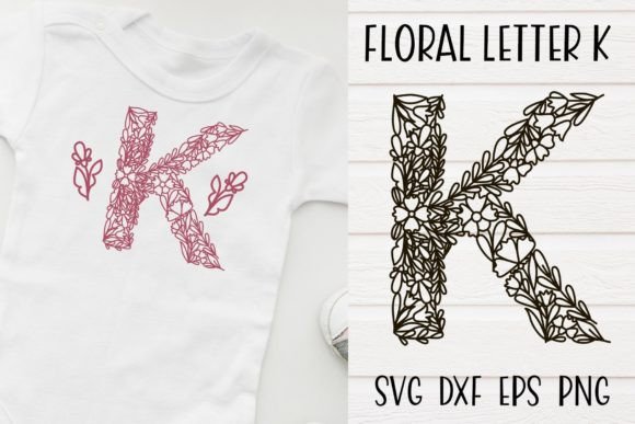 Floral Monogram K Review