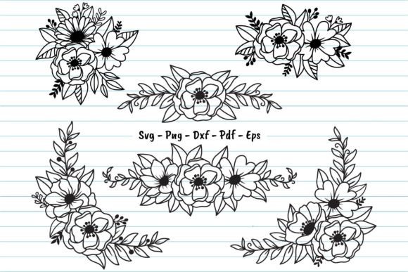 Flower Svg Cut Files: Graphics for Print Templates