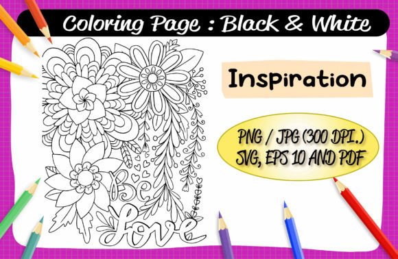 Insight on Inspiration Coloring Page. 15