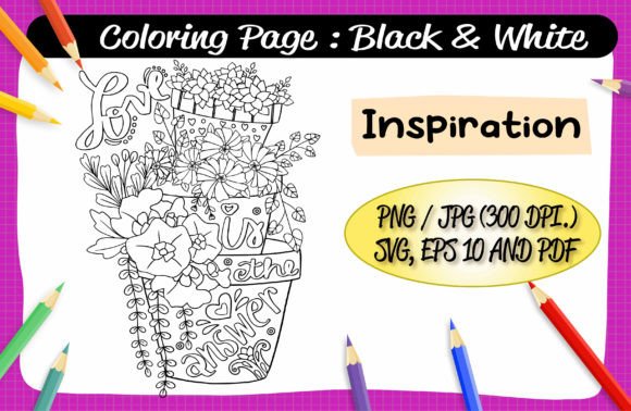 Insight on Inspiration Coloring Page 27