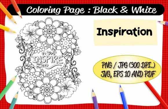 Insight on Inspiration Coloring Page. 76