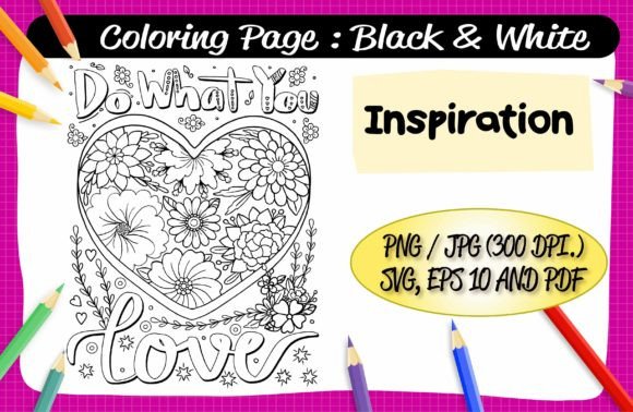 Insight on Inspiration Coloring Page. 97