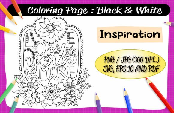 Inspection of Inspiration Coloring Page. 19